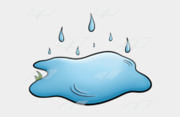 Лужа нарисованная