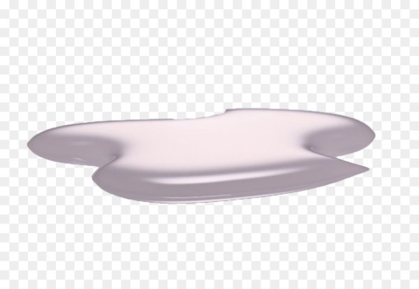 Лужа на прозрачном фоне