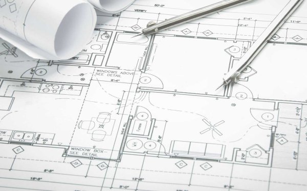 Строительный проект чертеж