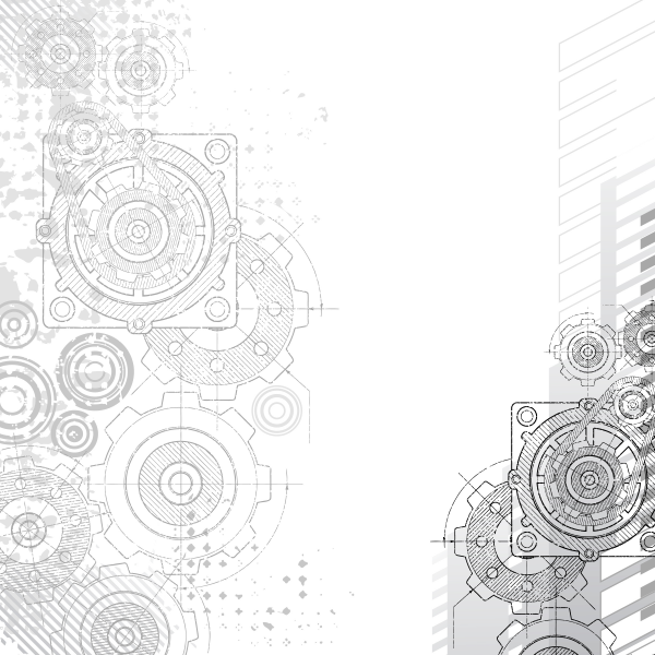 Чертежи без фона