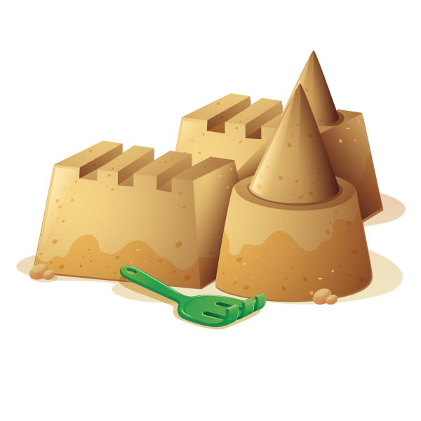 Песок мультяшный