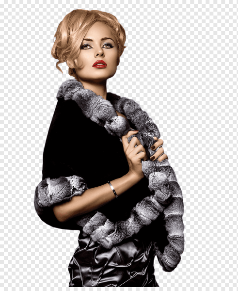 Красивые девушки в шубах