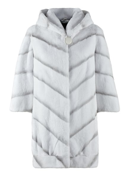 Шуба на белом фоне