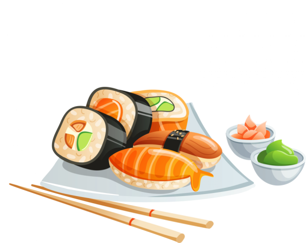 Рисовать роллы