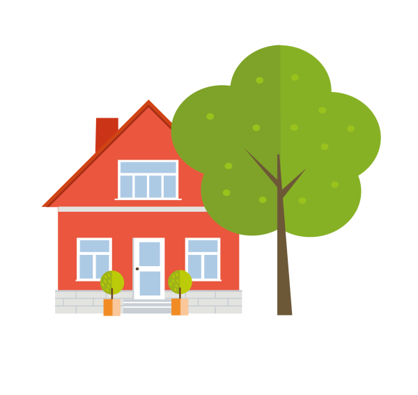 Домик вектор