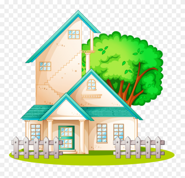 Дом клипарт на прозрачном фоне