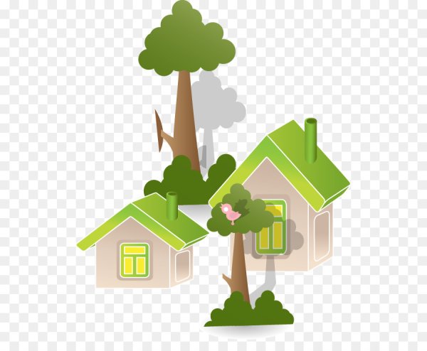 Домик вектор