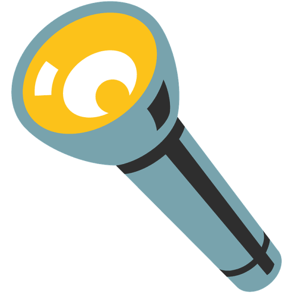 Фонарик вектор