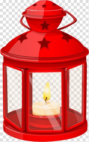 Фонарь на прозрачном фоне