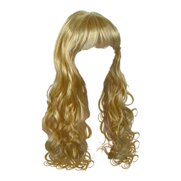 Парик на прозрачном фоне