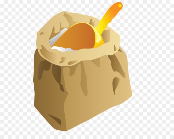 Нарисованный мешок муки