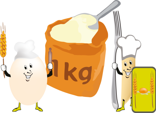 Клипарт мука на прозрачном фоне