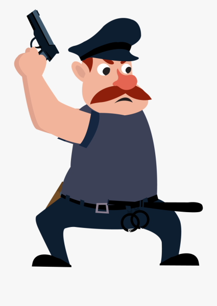 Охранник мультяшный