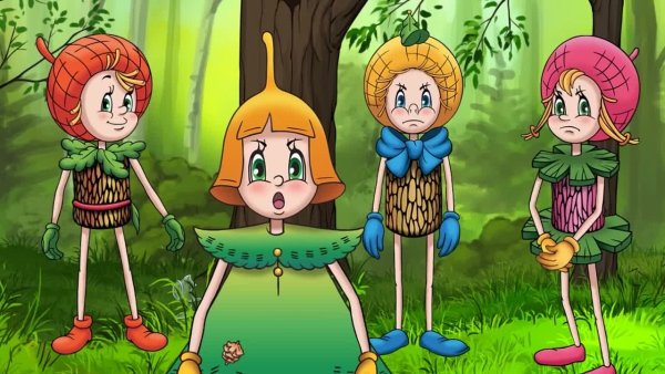 Герои Эколята