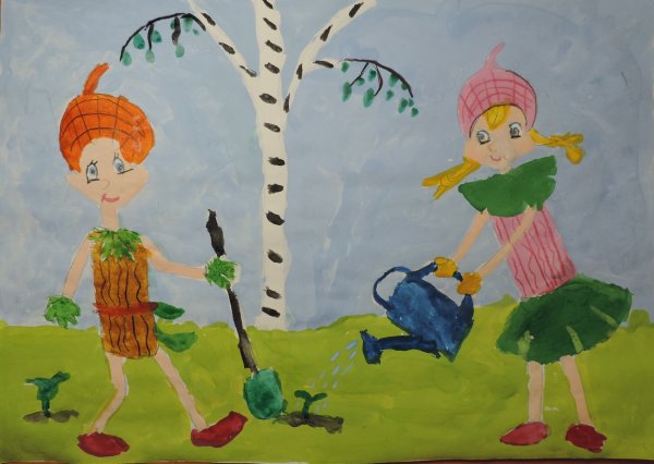 Шалун Эколята дошколята