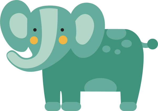 Слон вектор