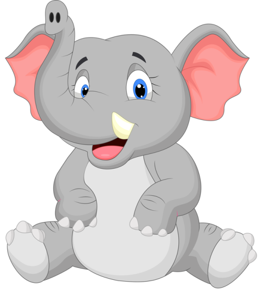 Слонёнок мультяшный