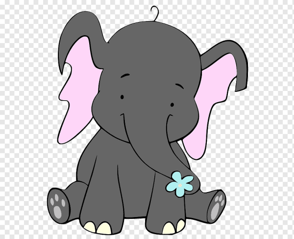 Слоник мультяшный