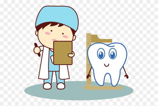 Зубной врач мультяшный