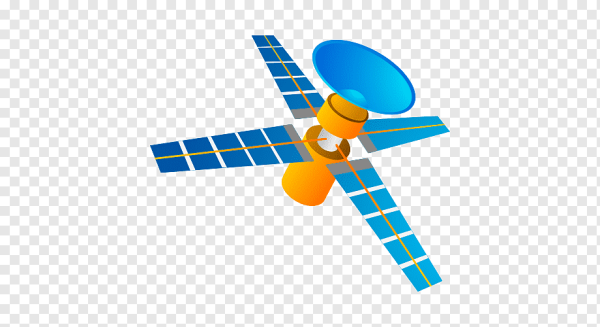 Спутник мультяшный