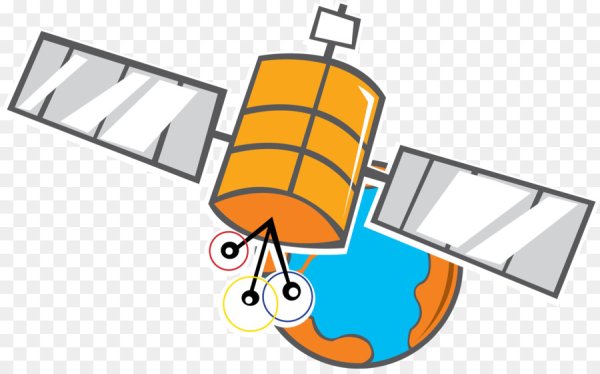 Спутник мультяшный