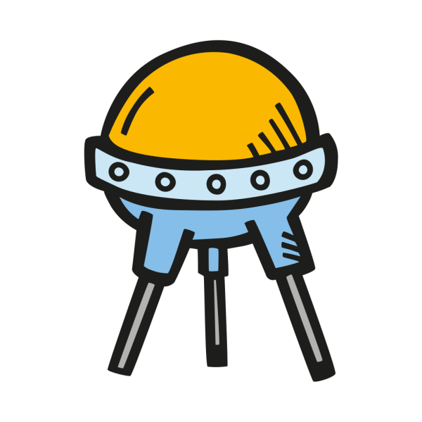 Спутник рисунок