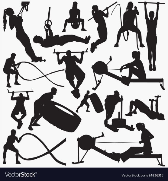 Спортивный инвентарь силуэт