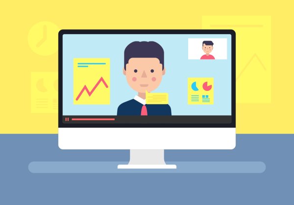 Вебинар на прозрачном фоне