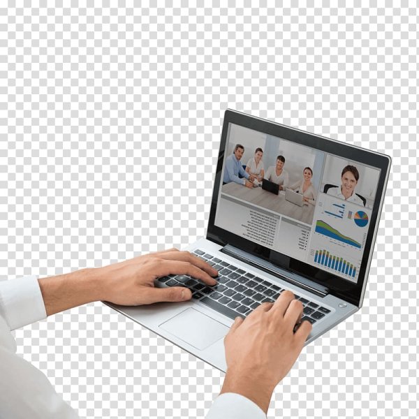 Вебинар на прозрачном фоне