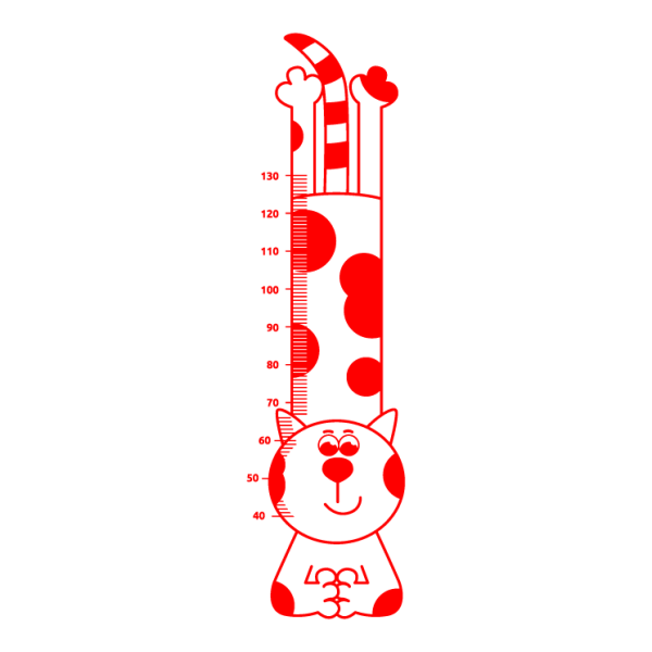 Линейка роста для детей