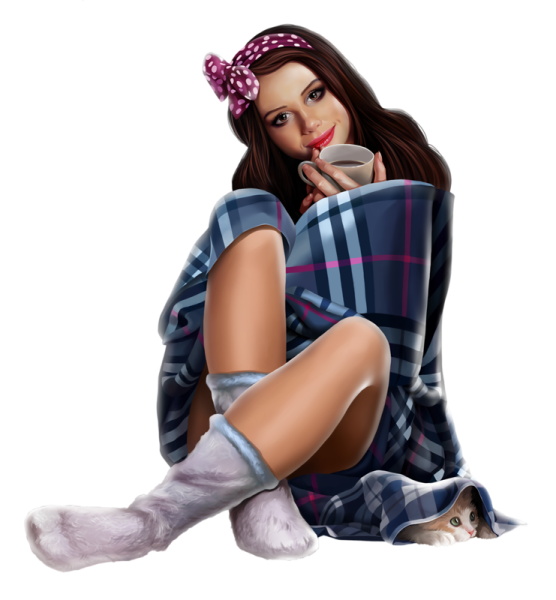 Девушка клипарт