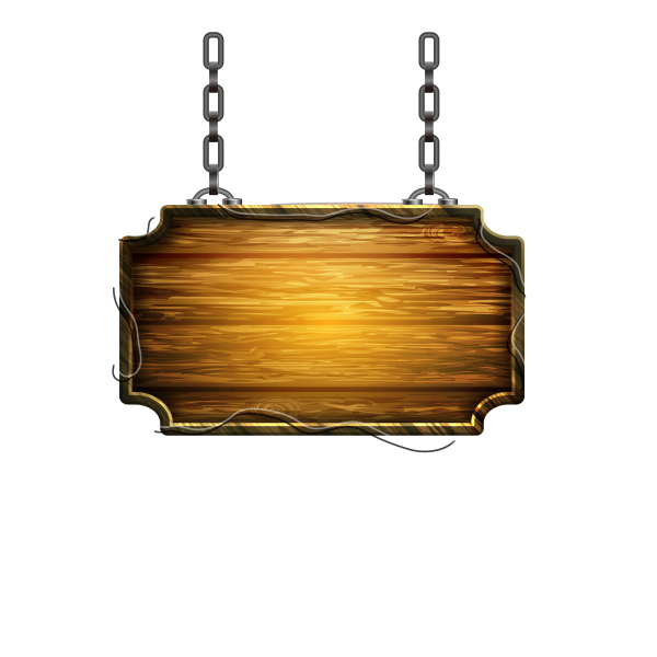 Деревянная табличка