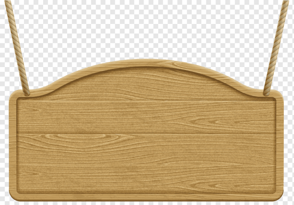 Деревянная табличка