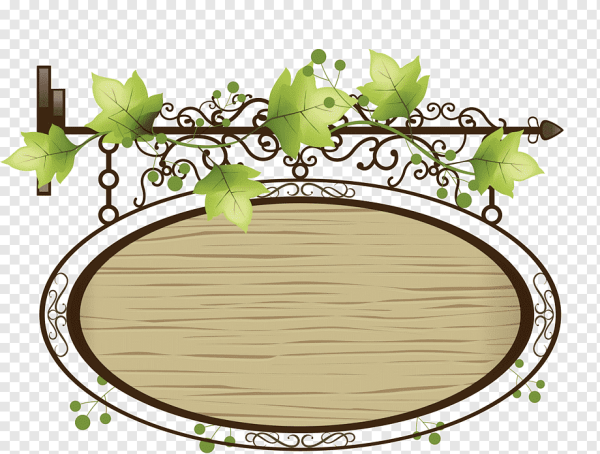 Деревянная виньетка