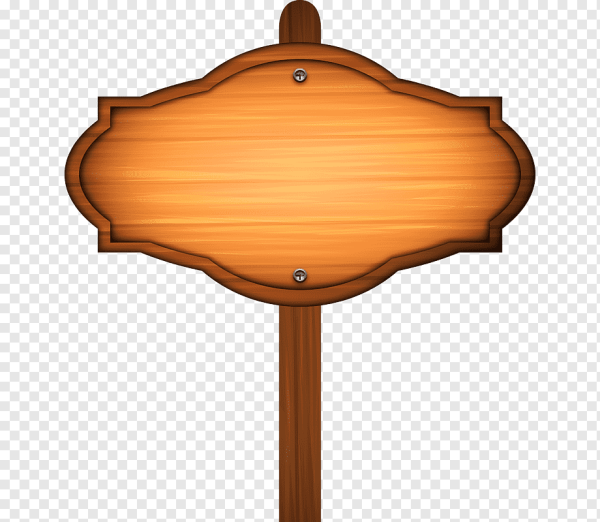 Деревянная табличка