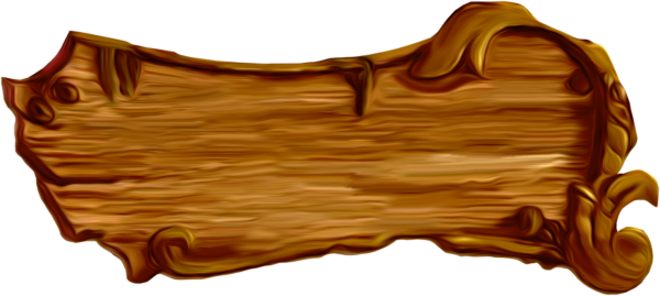 Деревянная табличка