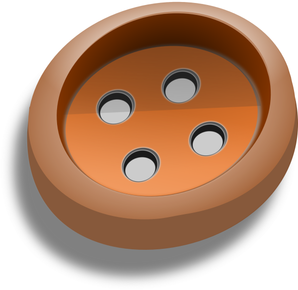 Пуговица мультяшная