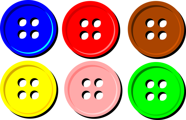 Разноцветные пуговки