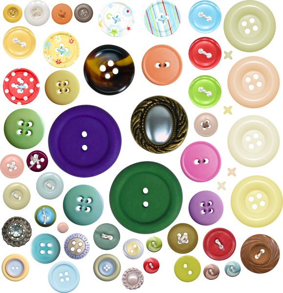 Пуговицы векторные