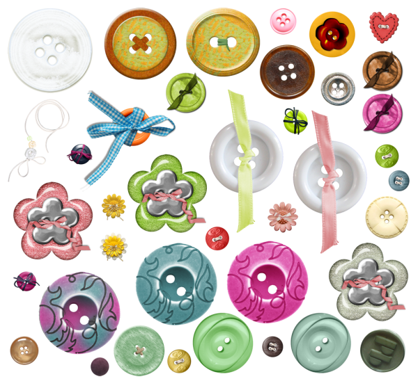 Пуговицы для фотошопа