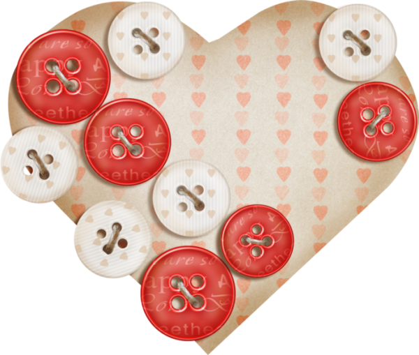 Пуговички на прозрачном фоне