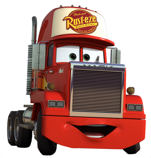 Молния Маккуин на прозрачном фоне