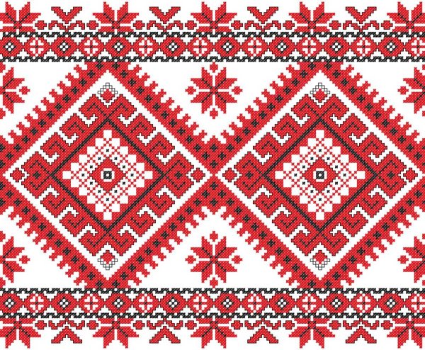 Вышиванка белорусская орнамент