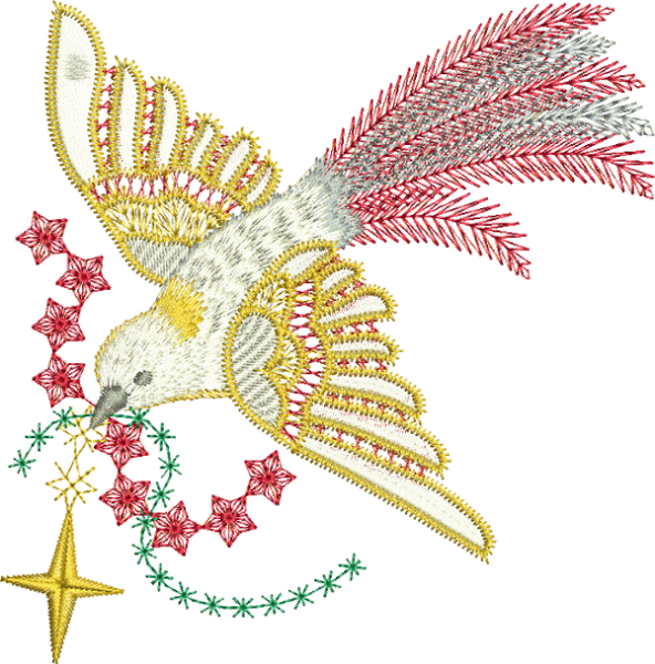 Вышивка без фона