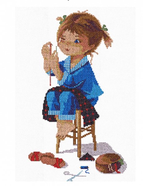 Художественная вышивка на прозрачном фоне