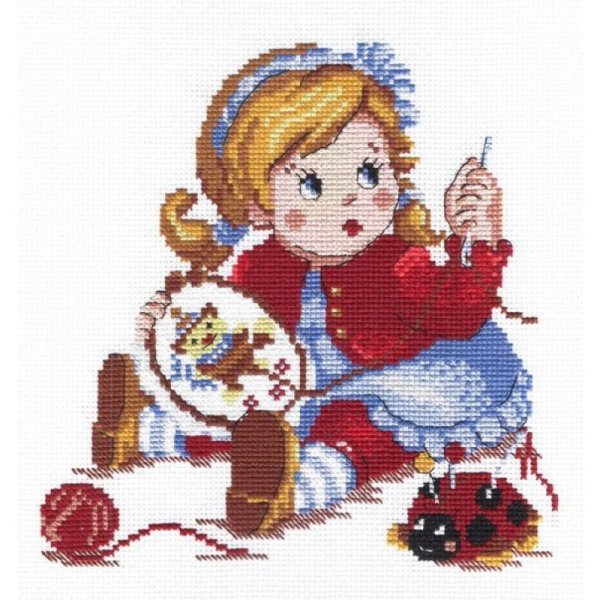 Цветочная вышивка принт