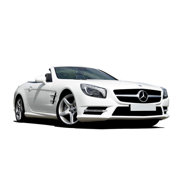 Машина на белом фоне