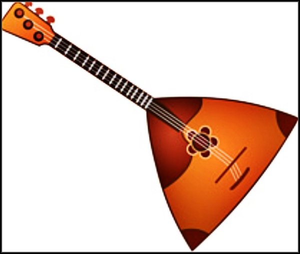 Балалайка без фона для фотошопа