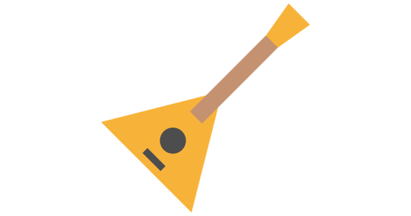 Балалайка мультяшная