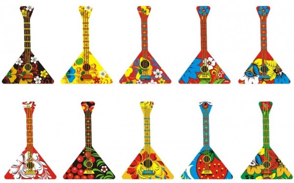 Балалайка Расписная